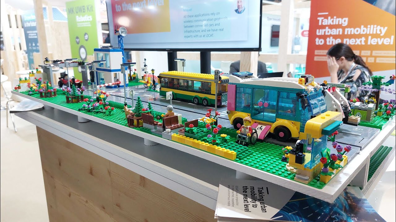 Presentació de la tecnologia V2X en el Smart City Expo World Congress 2023 I i2CAT #Mobility