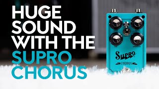 Video thumbnail for Supro Chorus - use this pedal for a huge guitar sound by We As A Company