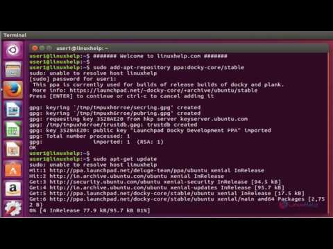How to install Docky in Ubuntu | LinuxHelp Tutorials