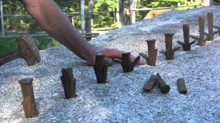 Cutting Stone At The Deer Isle Hostel