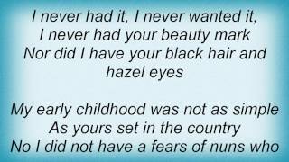 Rufus Wainwright - Beauty Mark Lyrics