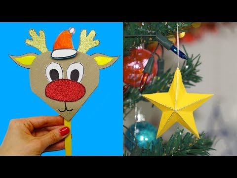 DIY paper crafts Paper toys Christmas crafts santa claus DIY santa claus