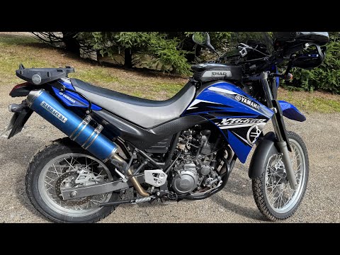 Yamaha XT 660 R - Giannelli Silencers BARRACUDA Exhaust Sound and acceleration 