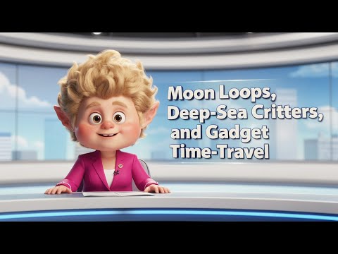 Moon Loops, Deep-Sea Critters, and Gadget Time-Travel