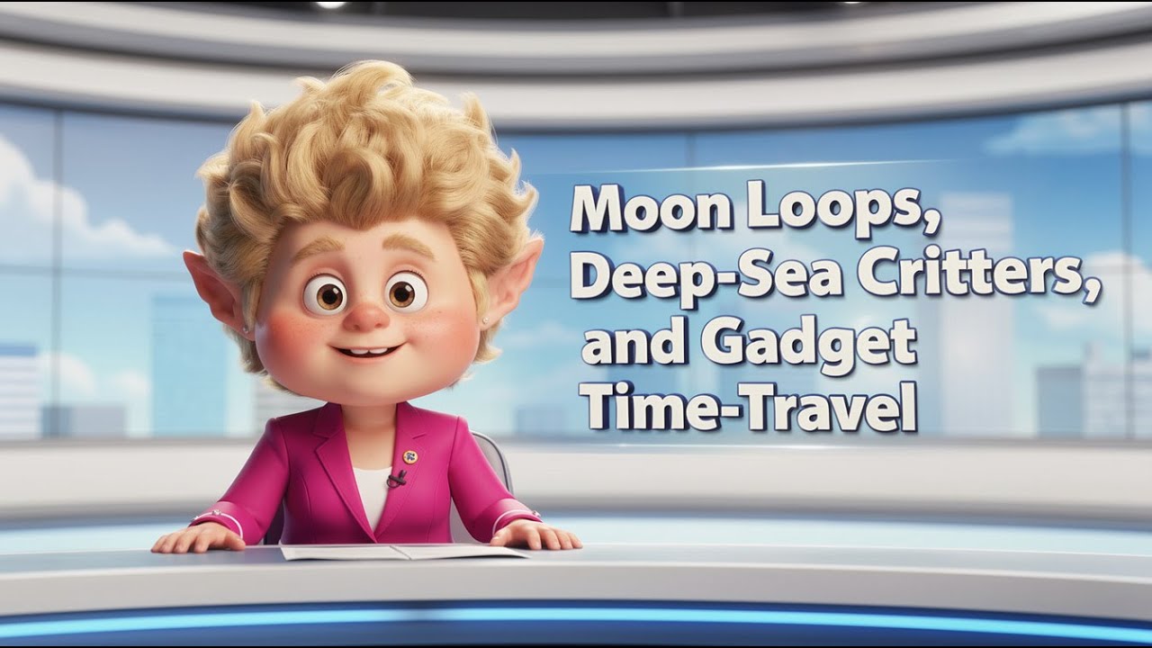 Moon Loops, Deep-Sea Critters, and Gadget Time-Travel