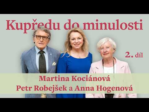 Anna Hogenová a Petr Robejšek v úvodu rozhovoru o svobodě a nesvobodě