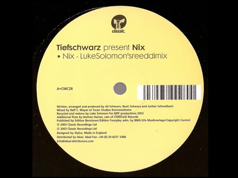 Tiefschwarz pres, Nix   LukeSolomon's reeddimix