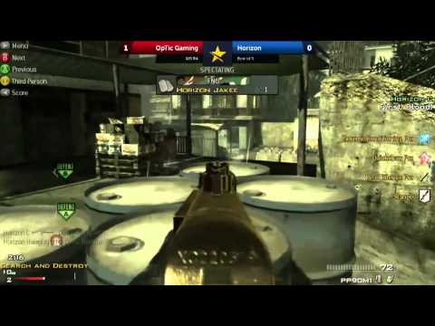 EGL7 : Madcatz Call of Duty: MW3 (Xbox 360) : Optic Gaming vs Horizon : WBR4 - Map 2