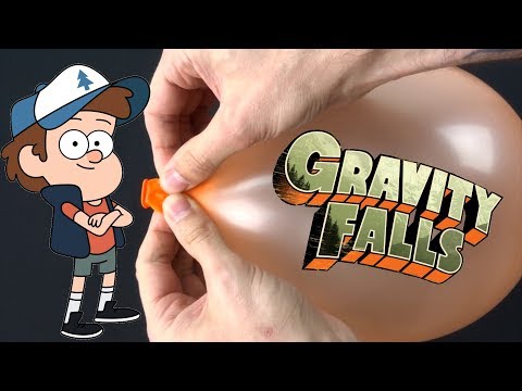 GRAVITY FALLS THEME (BALLOON VS CAT PIANO VS NINTENDO LABO VS OTAMATONE VS CHICKEN AND MONKEY)
