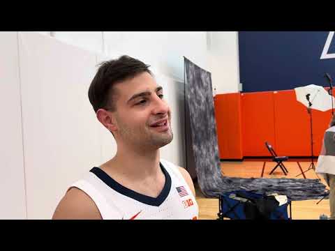 Illini Media Day: Mihailo Petrovic interview