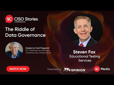 The Riddle of Data Governance - Steven Fox - CSP #175