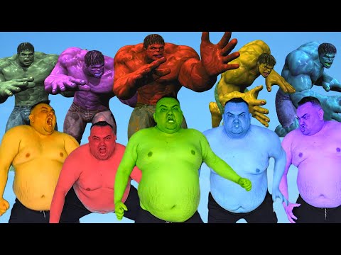 Team FatTV Hulk VS Team Hulk