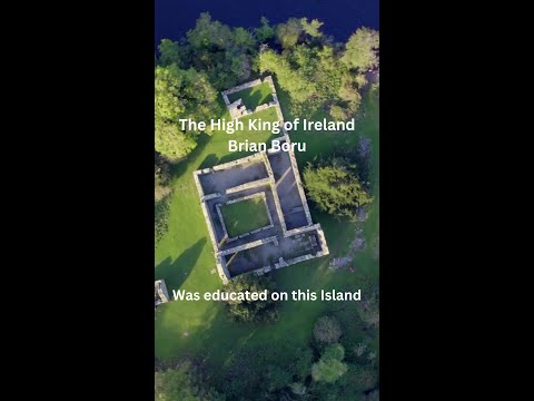 Brian Boru,the High King of Ireland 👑,is said to have studied at the monastery here #irishhistory