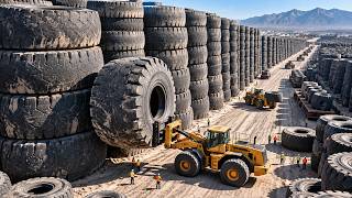 10 Tons an Hour Drops to 5 - Why Is Turning Old Tires Into Roads So Hard?