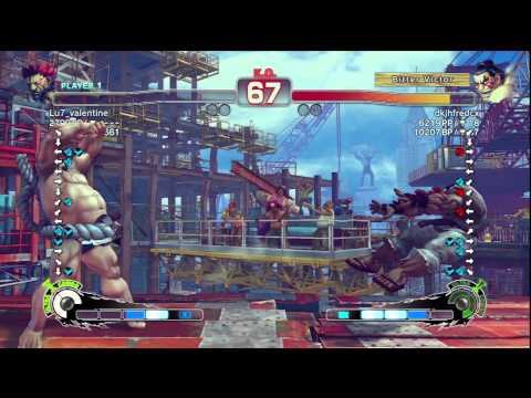 SSF4 AE Ver. 2012: Lu7_valentine [Akuma] vs. dkjhfredcx [Honda] - PSN Ranked Match