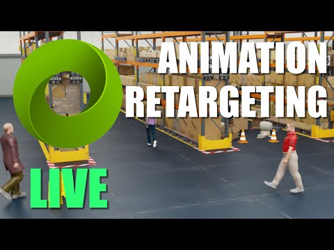 Animation Retargeting in Omniverse - Learning About Simulating Humans