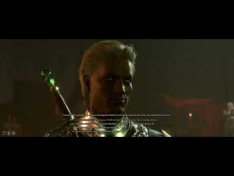 Baldur's Gate 3 - Act 2 My Paladin Oathbreaker Intimidates Lae-zel Into Staying With Him Gameplay