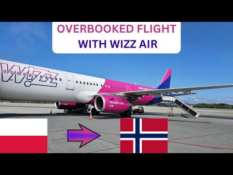 TRIP REPORT | OVERBOOKED FLIGHT ON WIZZ AIR + BUSINESS LOUNGE | KRAKOW TO STAVANGER ON AIRBUS A321.