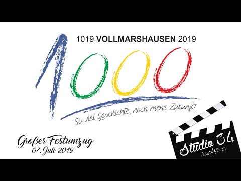 Festumzug 1000 Jahre Vollmarshausen
