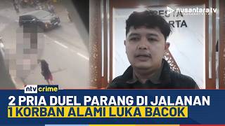 Download lagu Ngeri! 2 Pria Duel Adu Sajam di Tengah Jalan, Sempat Jadi Tontonan Warga | NTV CRIME mp3