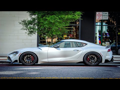 GR Supra on Matte Black Enkei GTC02 Short Film