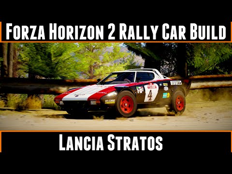 Forza Horizon 2 Rally Car Build Lancia Stratos