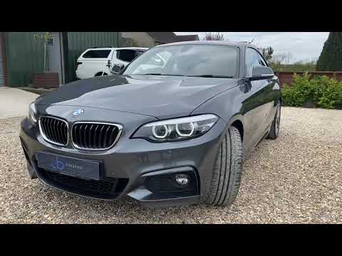 BMW 218d M-Sport Coupe Auto for sale 2018 walk round video