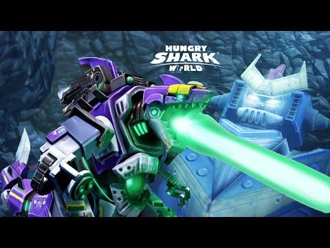 HARBOR MAP LIVE CONTEST WITH MECHA SHARKJIRA - Hungry Shark World