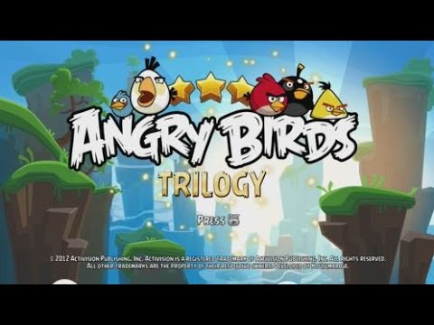 Angry Birds Trilogy Xbox 360 gameplay