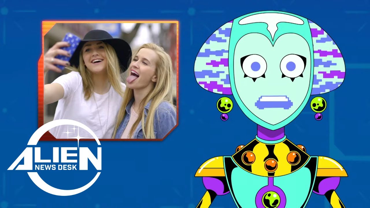 ALIEN NEWS DESK | Anti-American Flags Tease | SYFY