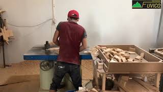 MÁY TUPI 2 TRỤC PHAY RÃNH BỌ GHẾ