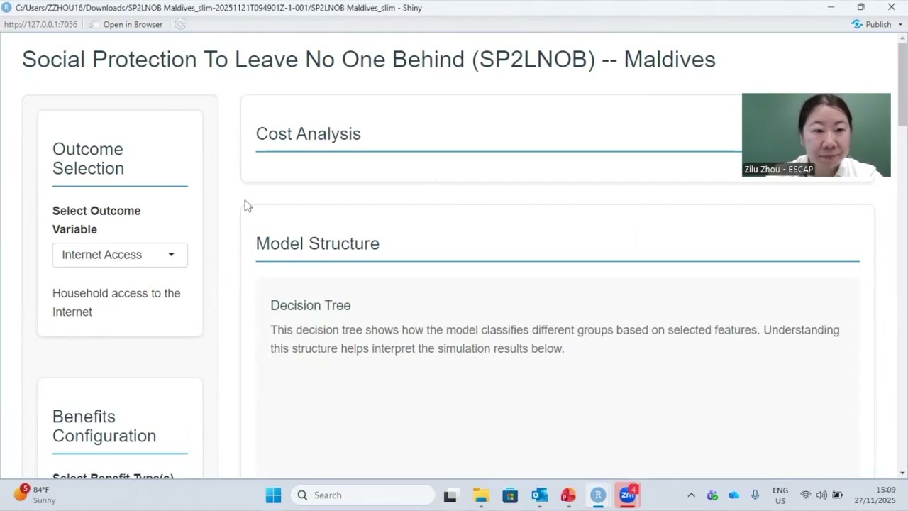 XIV. Create Simulations with the SP2LNOB Offline Tool. Maldives