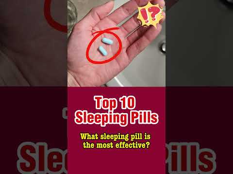 Top 10 Sleeping Pills 👈(○´･д･)ﾉ   #shorts #sleepingpills #sleep