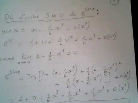 Développements limités activités 1(exemple de composition)