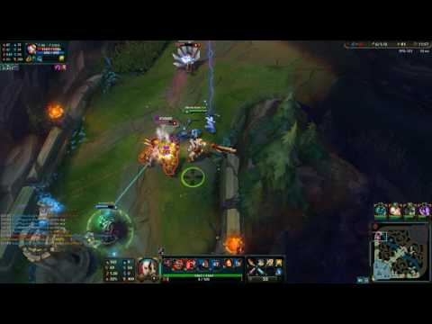 Kratos Tryndamere vs Heimerdinger top League of Legends