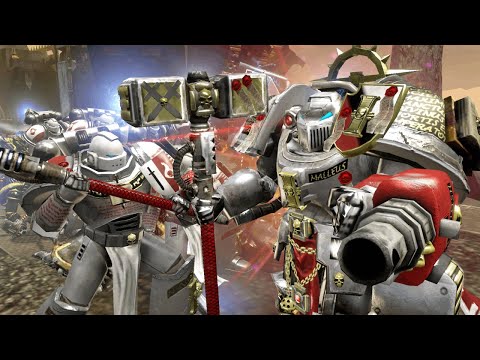 100 Grey Knights vs 1000 Chaos Space Marines [WARHAMMER 40,000]