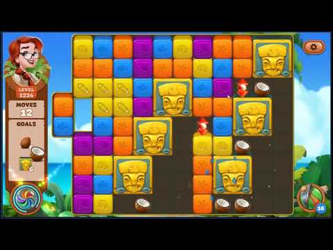 Lost Island Blast Adventure Level 1234 - NO BOOSTERS 🏝️ | SKILLGAMING ✔️