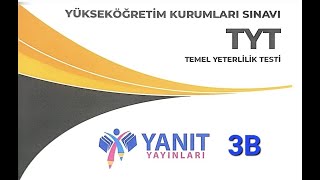 Yanıt yayınları TYT -3 B geometri çözümleri 2025-2 *