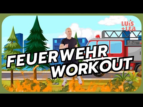 FEUERWEHR WORKOUT - Fitness & Bewegung für Kinder (ohne Equipment) - Fit für Abenteuer!