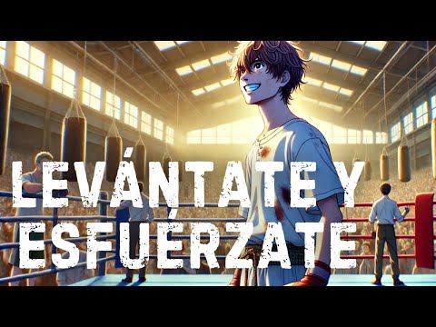Mentalidad Levántate y Esfuérzate - Anime Motivacion