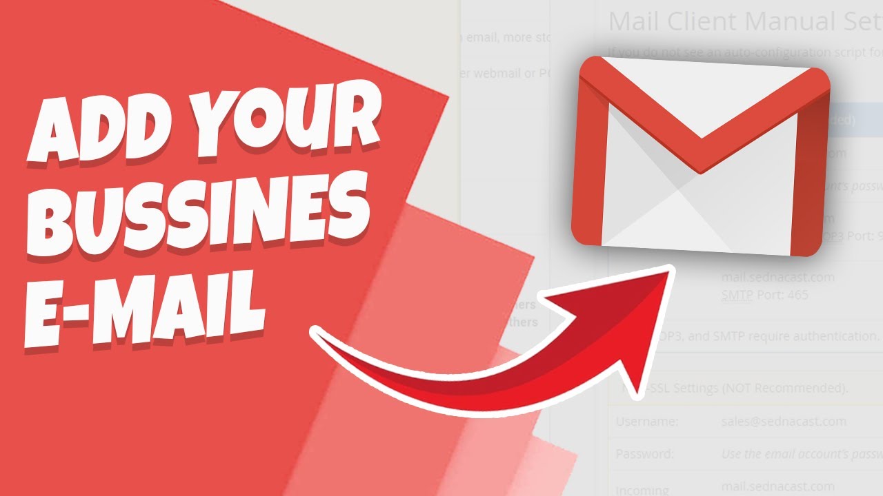 How to Add Your Business Email to Gmail for Free - Tutorial 2021