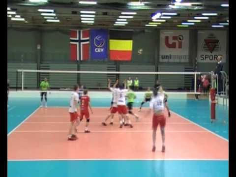 CEV Challenge cup 2nd round:: Nyborg - Prefaxis Menen