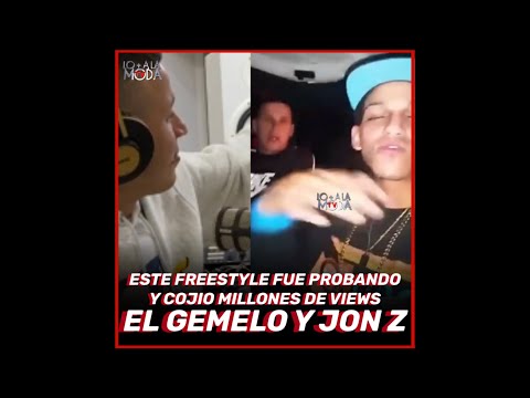 EL GEMELO REACCIONA A SU FREESTYLE CON JON Z QUE SE HIZO 'PA PROBAR' Y TIENE MILLONES DE VISITAS!