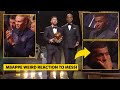 😳 Haaland vs Mbappe Reaction to Messi winning his 8th Ballon d'Or