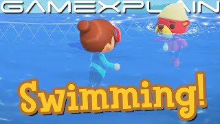 Swimming & Diving Coming to Animal Crossing: New Horizons! Free Summer Update Trailer