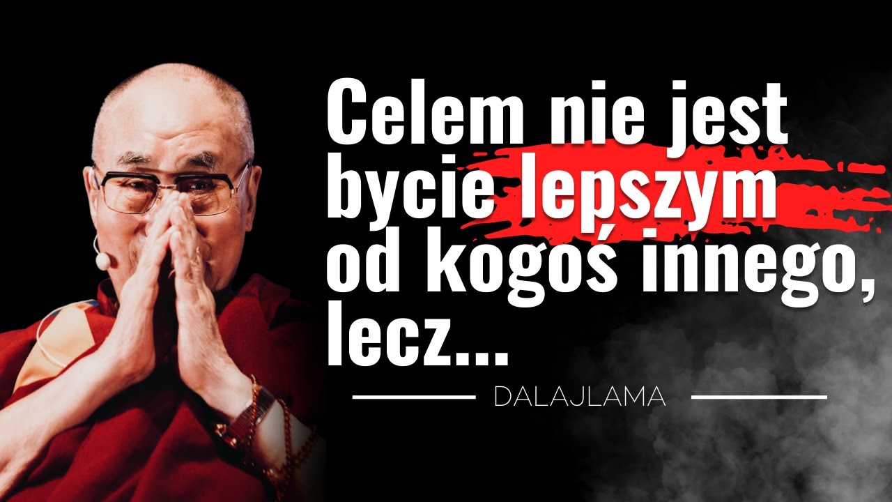 Cytaty Dalajlama "Prawdziwym bohaterem jest ten, kto..." cytaty i słowa mnicha, zmieniające życie.