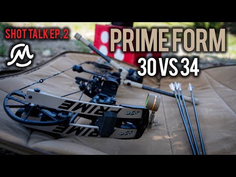 30" vs 34" PRIME FORM | Full Bow Build | SHOT TALK EP.2
