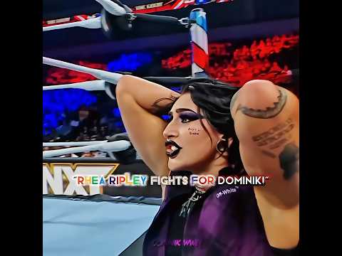 "Rhea Ripley Fights for Dominik Mysterio" 💥& save Dominik Edit! #wwe #rhearipley #dominik #shorts