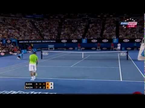 Australian Open 2012 Djokovic - Nadal set 4