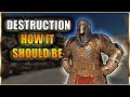 Just DESTRUCTION - When people start to Gank | #ForHonor